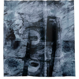 Mållmålad Graffiti Grunge | Mörk flottan och Denim