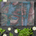 Mållmålad Graffiti Grunge | Rust Red Blue Taupe Kökshandduk<br><div class="desc">#abstractart Mörk modern contemporary-abstrakt med moody graffiti grunge i en dramatisk och edgy 90-talskombination av djupjuveltoner på en texturerad bakgrund. Den här handmålade vattenfärgen och den blandade mellanstora övertoningen lägger till perfekten färg för stil eller tillfälle. Om du vill ha anpassningar, samordning av produkter eller annat färg går du till...</div>
