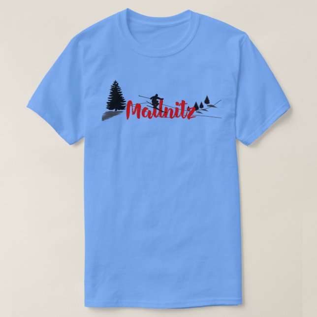 Mallnitz Ski Long T Shirt (Design framsida)