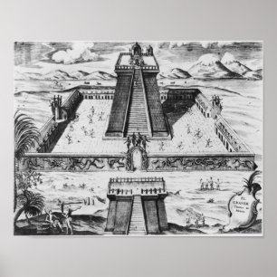 Mallo Mayor på Tenochtitlan Poster
