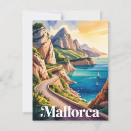 Mallorca art vykort