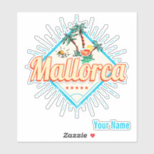 Mallorca Balearic Island Retro Parrot Vintage