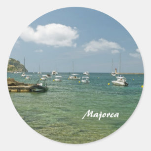 Mallorca-dekal Runt Klistermärke