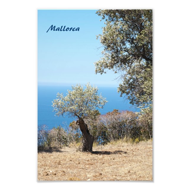 Mallorca Fotoutskrift Fototryck (Framsidan)