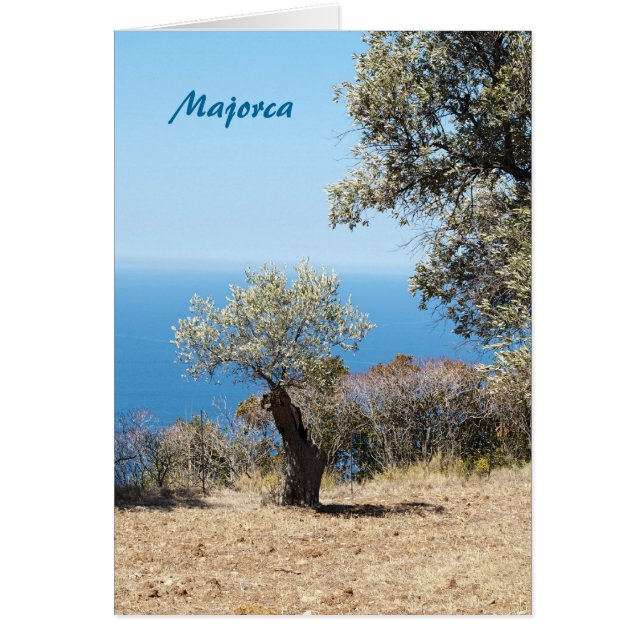 Mallorca Hälsningskort (Framsidan)