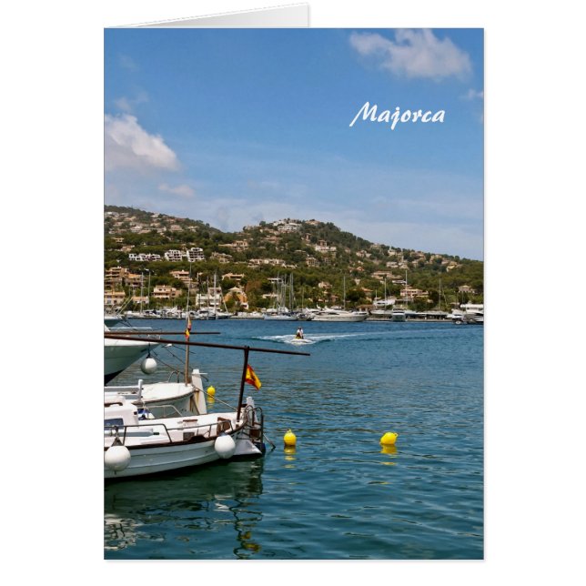 Mallorca Hälsningskort (Framsidan)