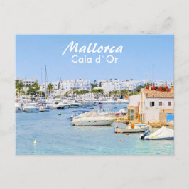 Mallorca-hamnen i Cala d`OR Vykort