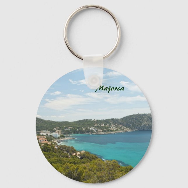 Mallorca Keychain Nyckelring (Framsida)