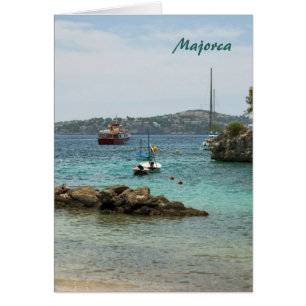 Mallorca-kort Hälsningskort