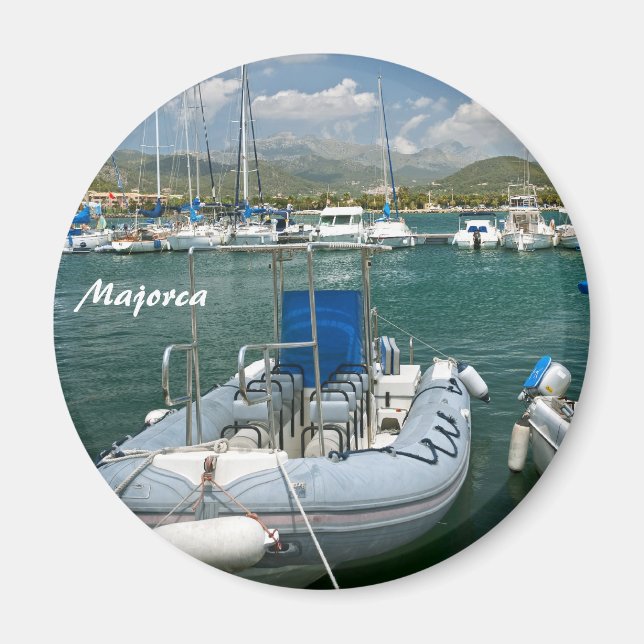 Mallorca Kylskåpsmagnet (Framsidan)