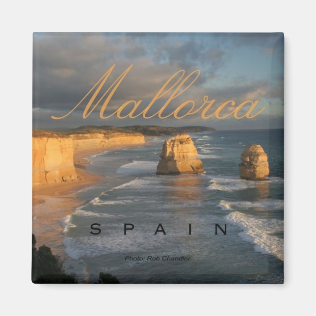 Mallorca Mallorca Spanien Souvenir Fridge Magnets Magnet (Framsidan)