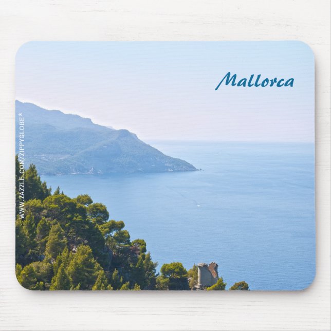 Mallorca Mousepad Musmatta (Framsidan)