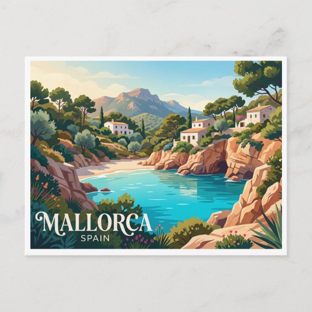Mallorca Palma Spanien Vykort (Framsida)