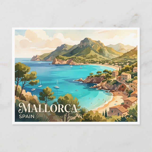 Mallorca Palma Spanien Vykort (Framsida)