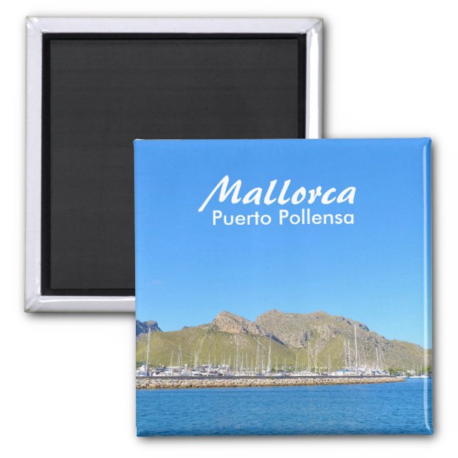 Mallorca, Puerto Pollensa - Magnet (Framsidan)