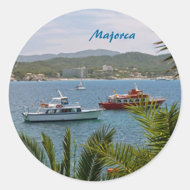 Mallorca Runt Klistermärke (Framsida)