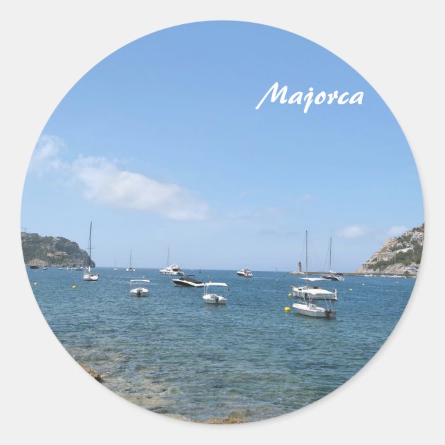 Mallorca Runt Klistermärke (Framsida)
