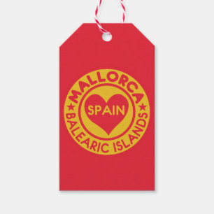 MALLORCA Spain-anpassningsbarnas presentmärkre Presentetikett
