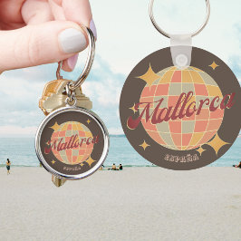 Mallorca Spain semestersouvenir retro Nyckelring
