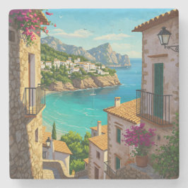 Mallorca Spain Travel Stenunderlägg