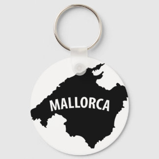 mallorca-spaltekontur ikon nyckelring