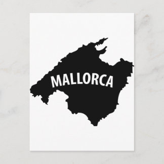 mallorca-spaltekontur ikon vykort