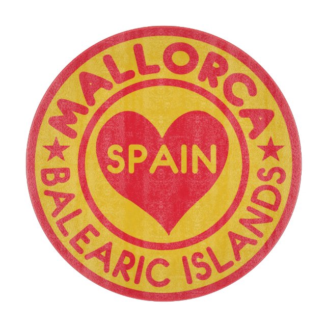 MALLORCA Spaniens styckningsort (Framsidan)