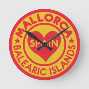 MALLORCA Spaniens väggklocka