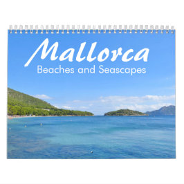 Mallorca, stränder och sjölandskap - kalender