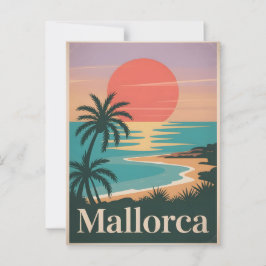 Mallorca vintage vykort