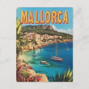 Mallorca vintage vykort
