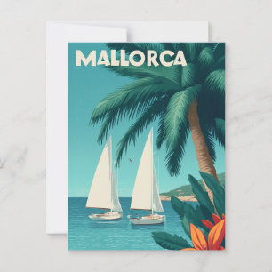 Mallorca vintage vykort