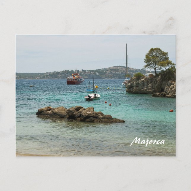 Mallorca vykort (Framsida)