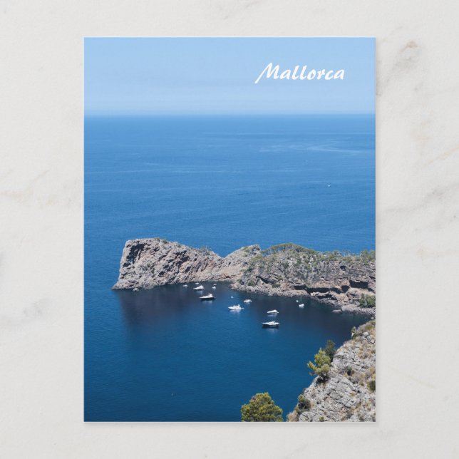 Mallorca vykort (Framsida)