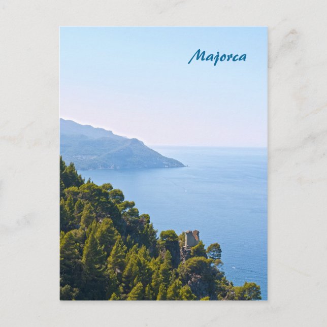 Mallorca Vykort (Framsida)