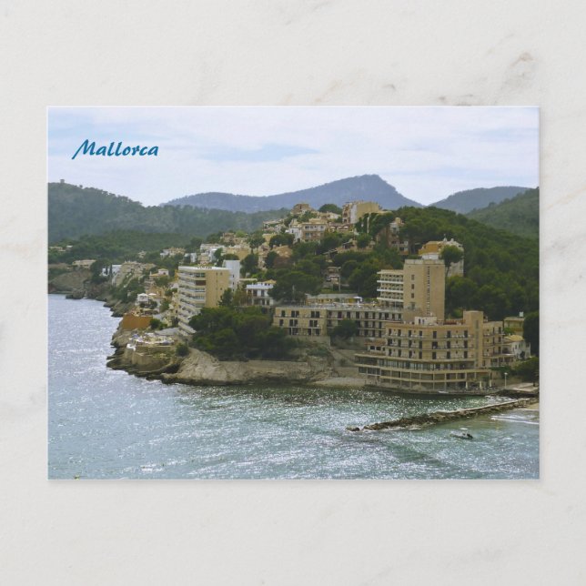Mallorca vykort (Framsida)
