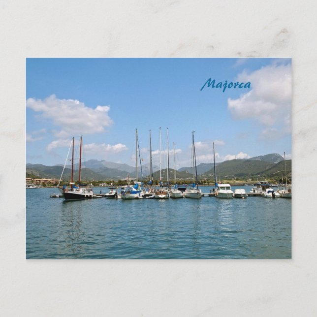 Mallorca Vykort (Framsida)