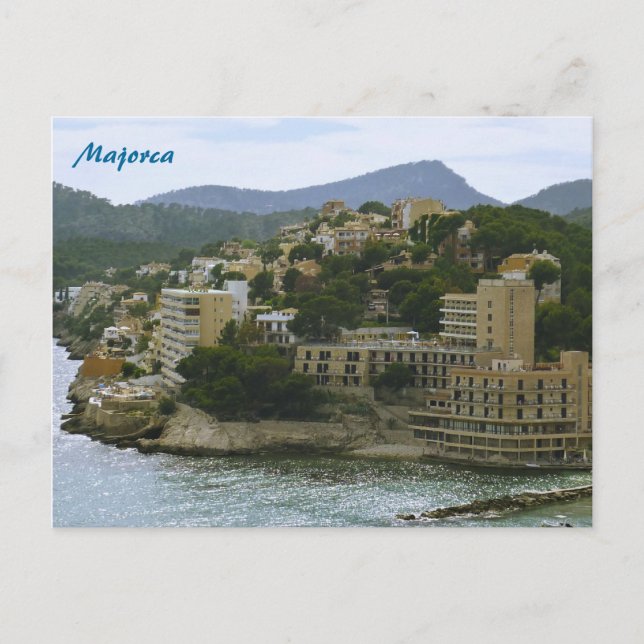 Mallorca Vykort (Framsida)