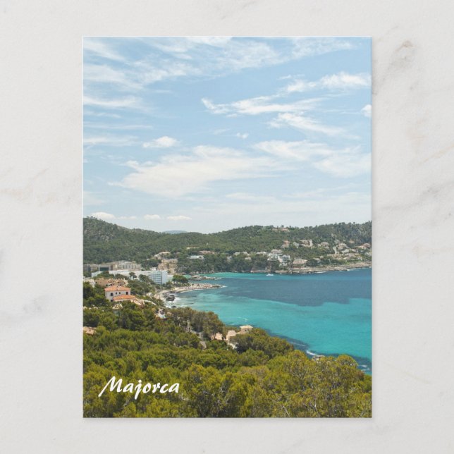 Mallorca vykort (Framsida)