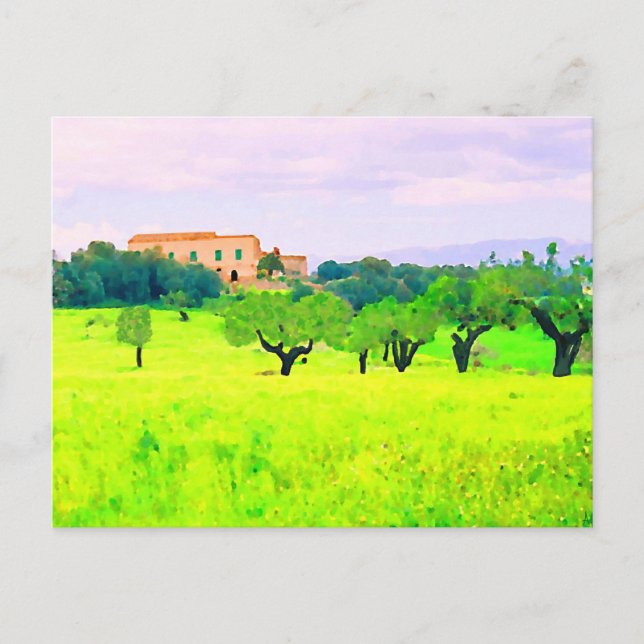 Mallorca Vykort (Framsida)