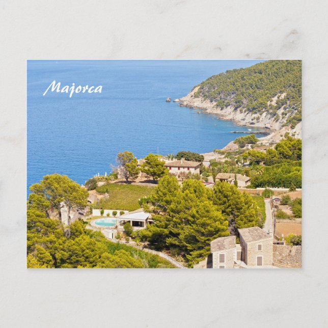 Mallorca Vykort (Framsida)