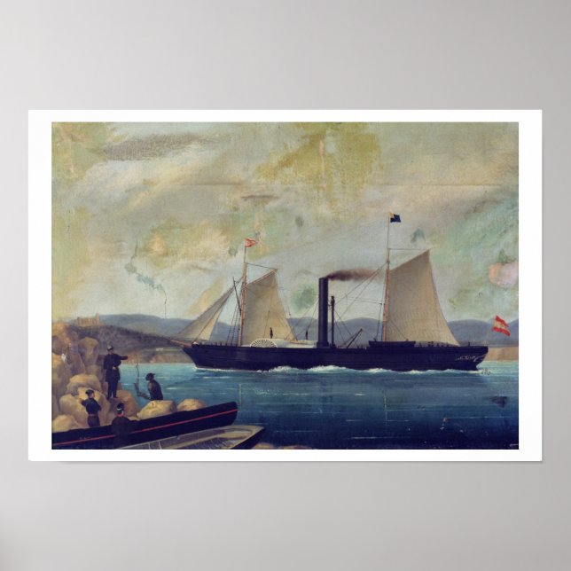 "Mallorcan", frakten där George Sand och Cho Poster (Framsidan)