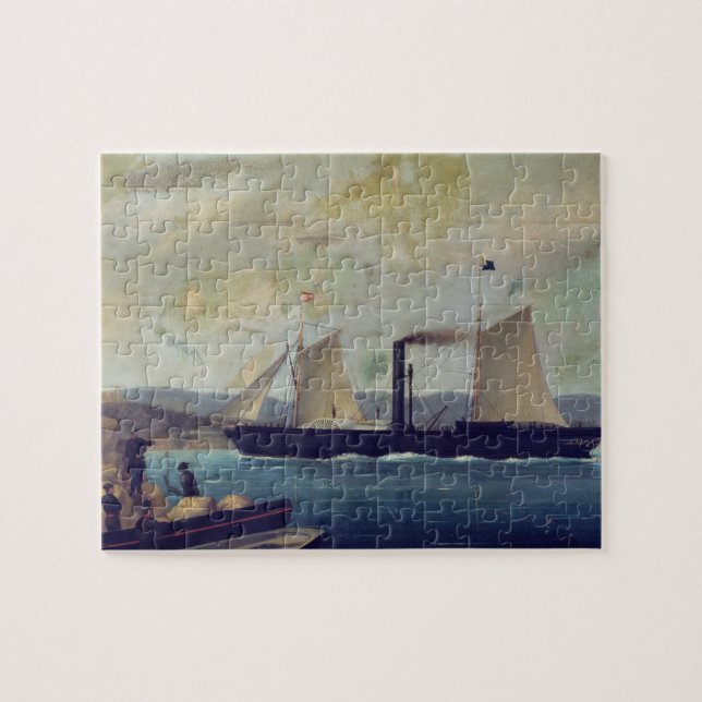 "Mallorcanen", frakten på som den George sanden Pussel (Horisontell)