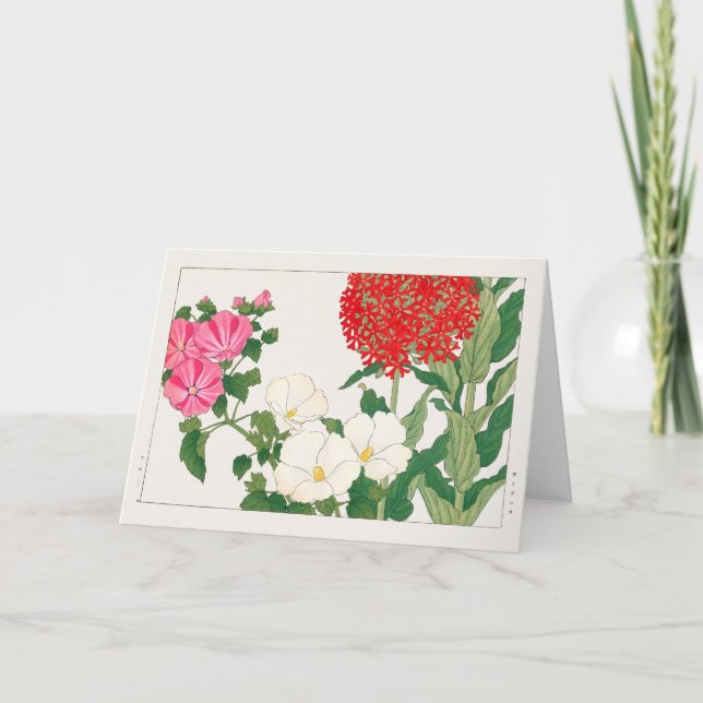 Mallow, Centranthus av Tanigami Konan Kort (Framsida)