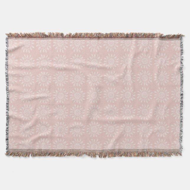 Mallow Mandala Filt (Framsidan)