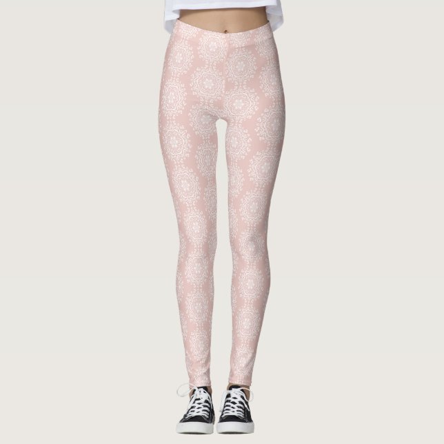 Mallow Mandala Leggings (Framsida)