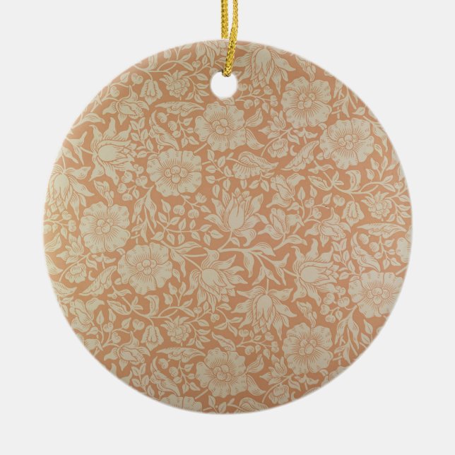 "Mallow" tapetdesign Julgransprydnad Keramik (Framsidan)