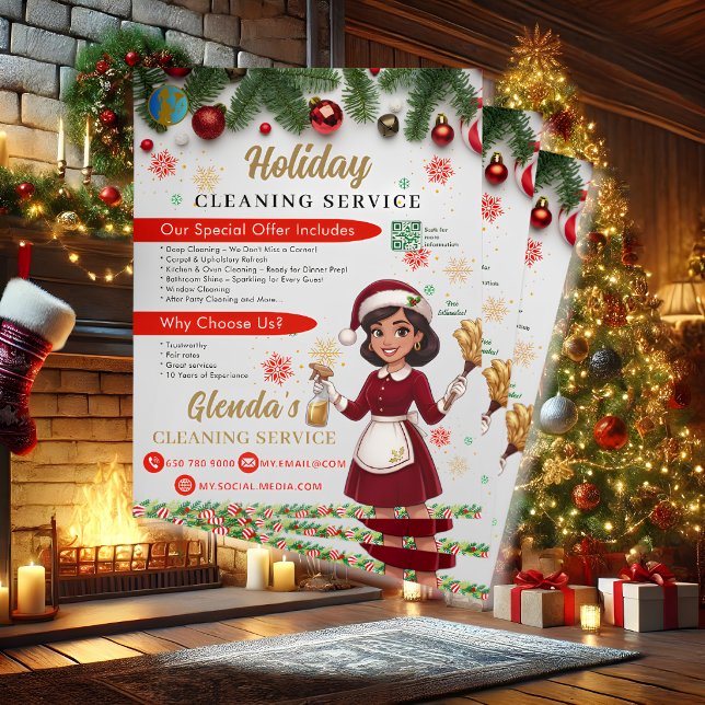 Mallstädtjänster Flyer Mall QR-kod (Skapare uppladdad)