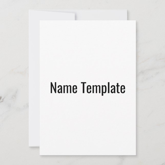 Malltest för namn inbjudningar (Framsida)