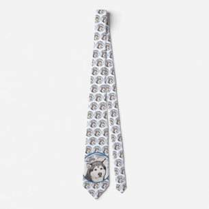 Malmmålning i Alaska - Cute Original Hund Art Slips